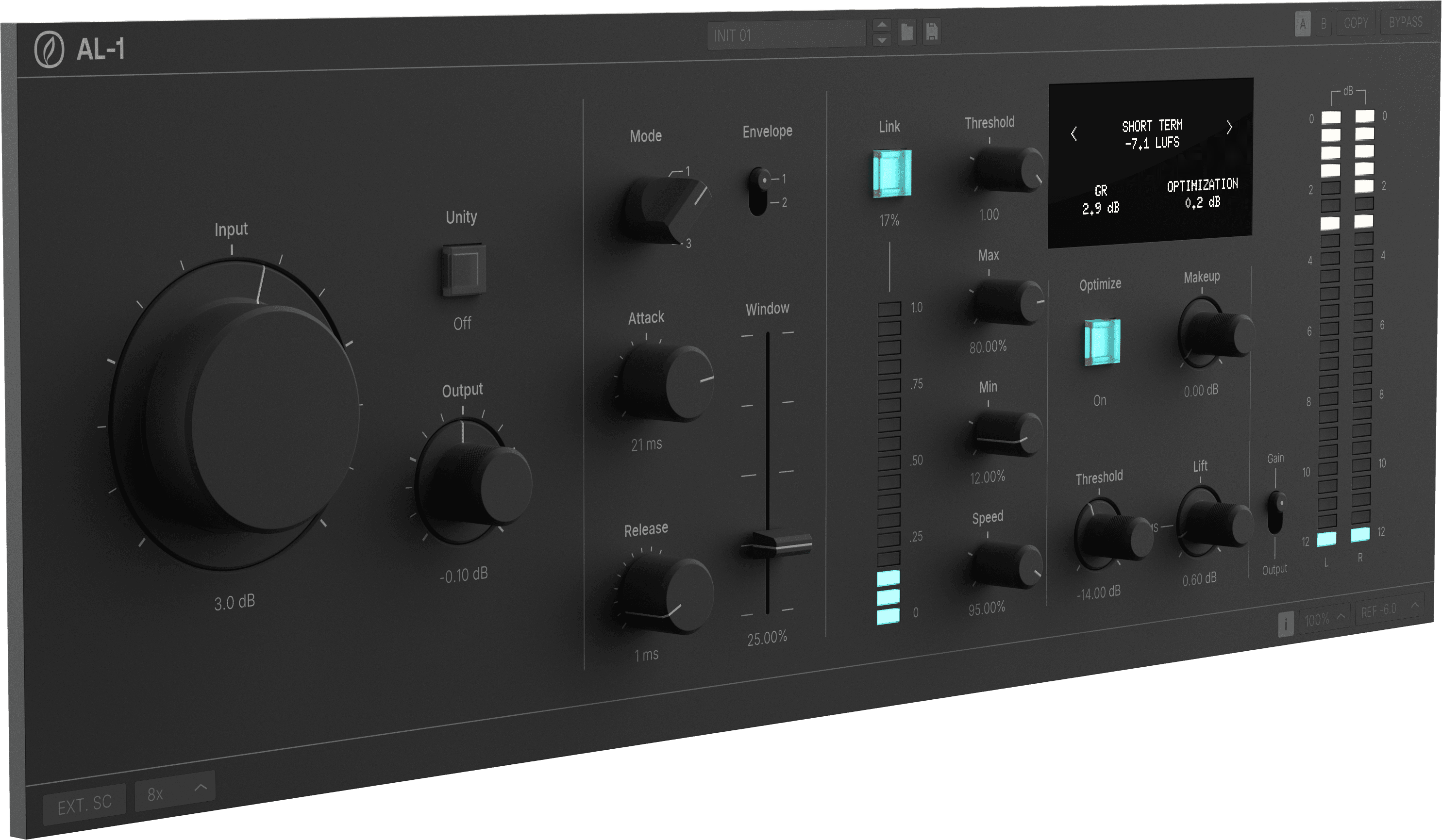 AL-1 Audio Plugin Interface